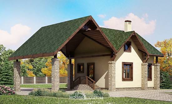 060-001-L dubleks ev projesi mansartlı garajlı, çağdaş kır evi Bitlis | Проекты домов от House Expert