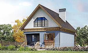 Mansart tipte çatı katlı projeler