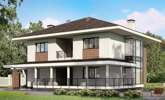 275-002-R dubleks ev projesi garajlı, şirin villa Batman | Проекты домов от House Expert