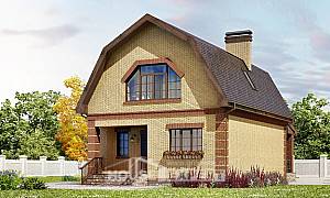 Mansart tipte çatı katlı projeler