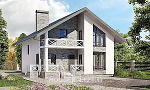 Mansart tipte çatı katlı projeler