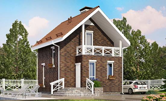 045-001-L dubleks ev projesi mansart, minik blok villa Bitlis | Проекты домов от House Expert