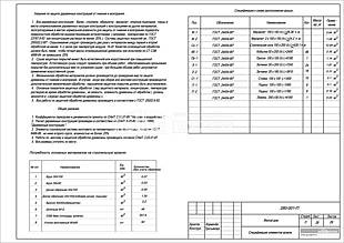 Спецификация элементов кровли