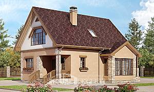 Mansart tipte çatı katlı projeler