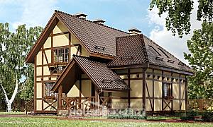 Mansart tipte çatı katlı projeler