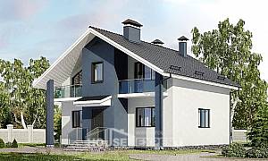 Mansart tipte çatı katlı projeler