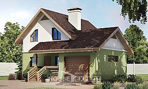 Mansart tipte çatı katlı projeler