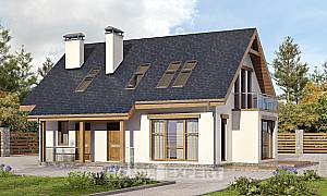 Mansart tipte çatı katlı projeler