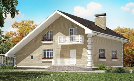 190-005-R dubleks ev projesi mansartlı garajlı, şirin gaz silikat blok Eskişehir | Проекты домов от House Expert