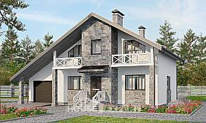 Mansart tipte çatı katlı projeler