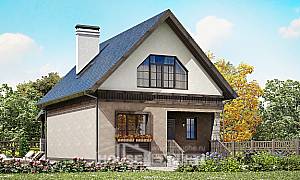 Mansart tipte çatı katlı projeler