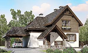 Mansart tipte çatı katlı projeler