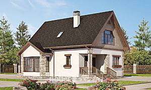 Mansart tipte çatı katlı projeler
