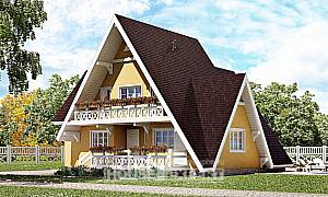 Mansart tipte çatı katlı projeler