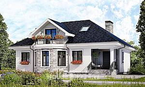 Mansart tipte çatı katlı projeler