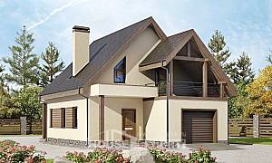 Mansart tipte çatı katlı projeler